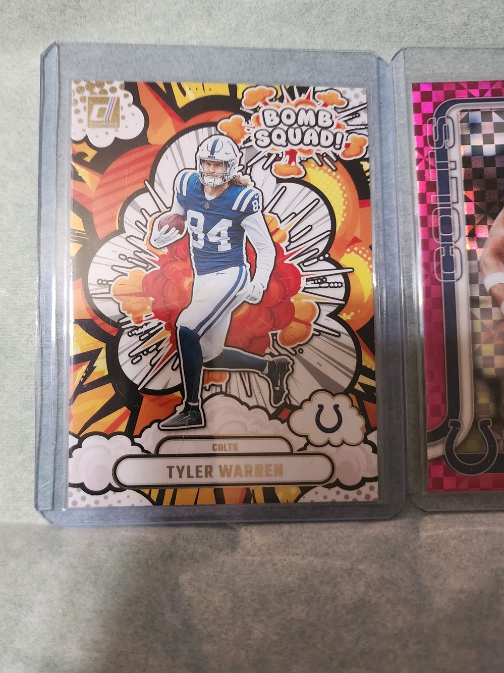 Indianapolis Colts Football Trading Cards Lot Of 4